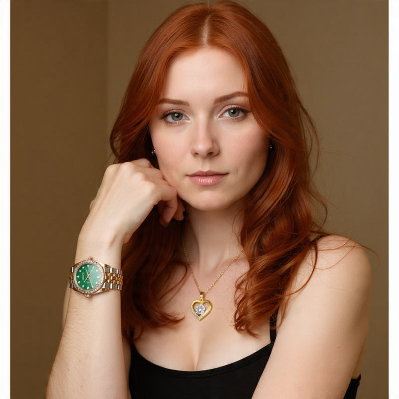 Reloj tipo Rolex mujer