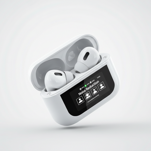 Airpods PRO con pantalla y Cancelación de Ruido